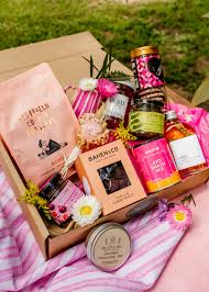 One for the Ladies - Albany Farm Fresh Foods
Albany Farm Fresh gift hamper with chocolates, tea, bath products and locally made treats.